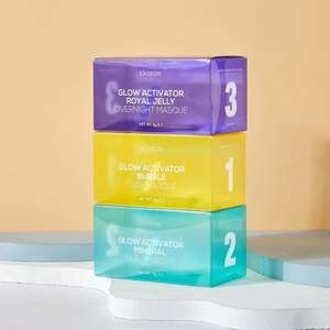 Cosmetic Skin Care PET PVC PP Plastic Packaging Box Custom Printed Rejuvenating Set Acetate Box Plastic Retail Packaging Box - Product Image 3