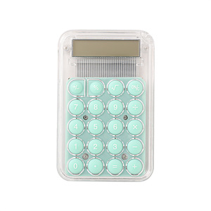 Mini trong suốt Máy tính văn phòng máy tính xuất hiện cao cấp kẹo Màu Sáng Tạo phim hoạt hình sinh viên pin nhựa - Product Image 6