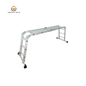 Лучшее качество складной лестницы Многофункциональный лестничный стул с платформой - Product Image 3