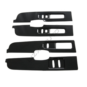 Kit de garnitures intérieures couleur carbone WZXD 2023, accessoires de décoration en ABS, garniture de volant et de levier de vitesses pour ICAR 03 - Product Image 5