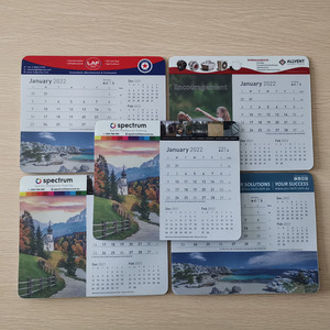 2026 Flip Calendar Mouse Pad Customizable Multi-Functional Advertising Calendar Mouse Pad Office Supplies Promotional Gifts