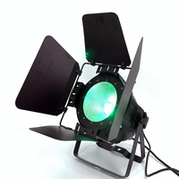 Lotus profesi 200W COB LED lampu Par 3in1 RGB DMX512, pentas panggung dengan efek cahaya putih dingin + hangat untuk panggung DJ