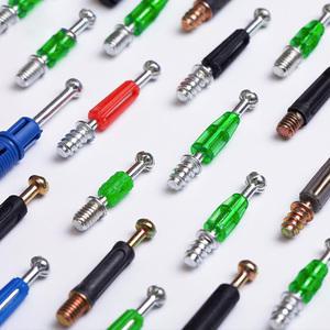 3-in-1 đồ nội thất phụ kiện nội bộ phần cứng Kit với <span class=keywords><strong>Dowel</strong></span> sắt kết nối và NUT công cụ cam với phù hợp - Product Image 2