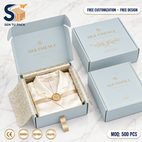 Boîte à vêtements personnalisée pour boutique, boîte d'expédition en carton ondulé, emballage couleur, fournisseur direct d'usine OEM ODM