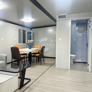 Индивидуальный 20-футовый расширяемый контейнерный дом: 3-спальный, современный, стальной, для офиса, квартиры, виллы, с кухней и ванной - Product Image 5