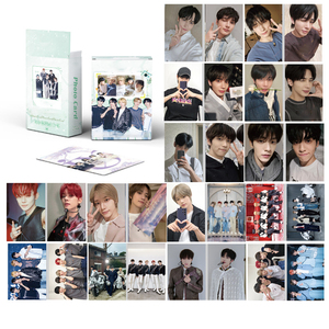 50 unids/set KPOP Yeonjun Soobin láser Lomo tarjetas Beomgyu Taehyun Hueningkai moda Selfie Photocards <span class=keywords><strong>Ins</strong></span> postal colección regalo - Product Image 1