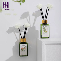Diffuseur de parfum en roseau naturel écologique avec logo personnalisé, parfum floral fruité longue durée, 60 jours, pour hôtel, salle de bain, maison