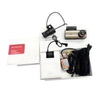 Caméra embarquée WiFi avec écran IPS de 3,16 pouces, double objectif, vision nocturne, enregistreur vidéo avant 2K et arrière 1K, module GPS externe