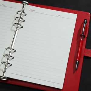 Carnet de notes en cuir PU à spirale, format B5/A5, de luxe, pour bureau, avec boucle magnétique, de haute qualité, vente en gros 2026 - Product Image 4