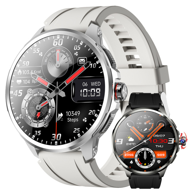 H99 AMOLED Silicone Smart Watch 5G SIM Card Global Dual System Wireless Charging Independent APP Video Call Photo Outdoor Sports