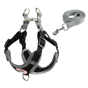 Correa reflectante ajustable de gamuza para pasear perros, fabricada en cuero y gamuza, diseñada para evitar que se escape. Marca Z, en stock. - Product Image 4