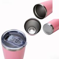 Meilleure vente transfrontalière : Gobelet de voiture 20 oz à double paroi, isolé sous vide, performance thermique 6-12h, design moderne et minimaliste