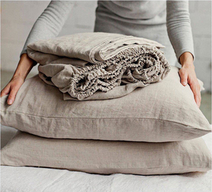 Vải lanh hữu cơ Pháp 100%, chất lượng cao, khổ rộng 280cm, dùng làm rèm cửa, đồ trải giường, khăn trải bàn, bán buôn và bán lẻ. - Product Image 2