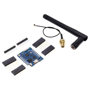 บอร์ดพัฒนา WeMos D1 Mini Pro V3.0 ESP8266 WiFi NodeMcu 4MB 16MB CH340G CH9102 CP2104 สำหรับ IoT - Product Image 1