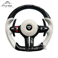 Volant sport en fibre de carbone adapté aux BMW Séries 1, 2, 3, 4, 5, X1, X2, X3, X4, X5, X6, X7, M1, M2, M3, M4, M5, M6, F10, F30, F35, E90