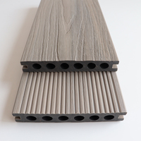140x23mm Économique Décoratif Extérieur Jardin Étanche En Bois Plancher Bois Plastique Composite WPC Decking pour Piscine