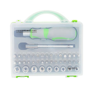 Juego de Destornilladores Telescópicos de Acero Cr-V de 41 Piezas con Puntas Magnéticas para Uso Industrial - Product Image 2