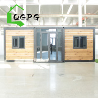 Maison conteneur en acier léger de haute qualité 40 pieds 30 pieds 20 pieds, 2 3 4 5 chambres, mobile, extensible et portable