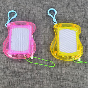 Toptan plastik sırt çantası ile çocuklar için yazı tahtası çocuk Mini manyetik çizim kurulu anahtarlık klip - Product Image 5