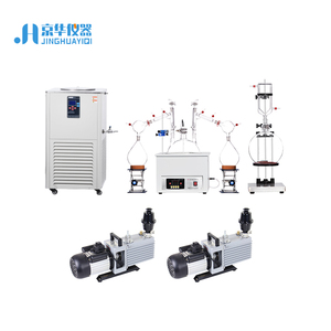 Equipo de laboratorio de <span class=keywords><strong>vidrio</strong></span> Kit de sistema de destilación al vacío 2L 5L 10L 20L Destilación de ruta corta - Product Image 3