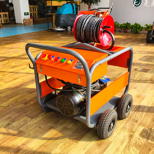 Limpiador de Tuberías Eléctrico de Alta Presión LC 170 bar 30 lpm con Presión Ajustable, Bomba de Chorro para Alcantarillado para Lavaderos de Autos, 380V, 1 Año de Garantía - Product Image 4