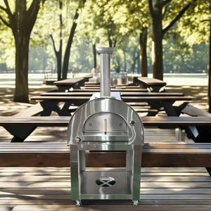 High Quality BIG Stainless Steel Iron <strong>Pizza</strong> <strong>Oven</strong> with Trolley <strong>for</strong> Outdoor <strong>Garden</strong> Use Gas - Product Image 2