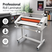 Machine à plastifier FM-650 de haute qualité, automatique, A1, 24 pouces, simple ou double face, laminage à froid et à chaud