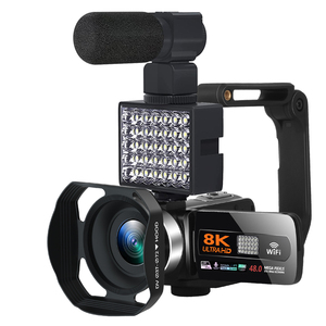 Amcorder de 48 Mideideo amera 8K Logging registro amcorder Or o ououtube Lision 16X oom - Product Image 4