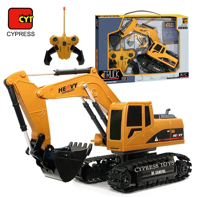 Rc Model Excavator Toy Remote Control 