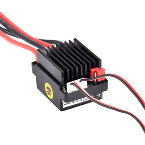 Contrôleur de vitesse étanche brossé ESC <span class=keywords><strong>1</strong></span>/<span class=keywords><strong>10</strong></span> pour voiture RC BDESC-S10E-<span class=keywords><strong>RTR</strong></span> avec connecteur <span class=keywords><strong>Tamiya</strong></span> pour camion tout-terrain - Product Image 2