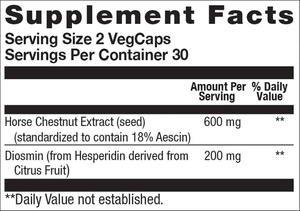Cápsulas de soporte de Salud de extracto de castaño de caballo de flujo sanguíneo saludable soporte de vena de pierna única OEM - Product Image 2