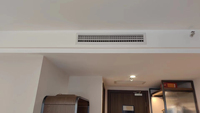 Grille de ventilation murale moderne en plastique ABS, sortie d'air et barre de ventilation personnalisables OEM/ODM
