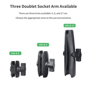 Soporte con ventosa y brazo para <span class=keywords><strong>GoPro</strong></span> <span class=keywords><strong>HERO6</strong></span>/05 Black Contour y cámara de acción Sony, para montar en el parabrisas o ventana del coche - Product Image 5