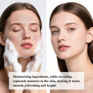 Espuma Limpiadora Facial Orgánica QBEKA, Mousse Limpiador Facial Humectante, Loción Humectante e Iluminadora - Product Image 2