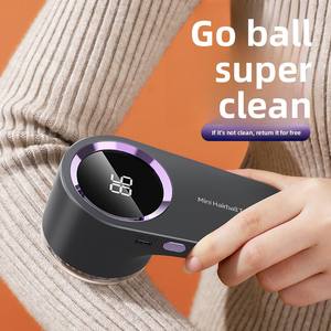 Éliminateur de bouloches électrique portable rechargeable avec écran LED numérique pour pulls, vêtements et canapés - Product Image 2