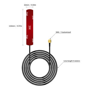 Gain élevé 23dbi longue portée 174 239 Mhz avec amplificateur autoradio sans fil DAB universel <span class=keywords><strong>Radio</strong></span> Am Fm voiture Patch <span class=keywords><strong>antenne</strong></span> - Product Image 6