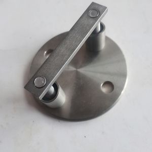 Support mural moderne en acier inoxydable à <span class=keywords><strong>fixation</strong></span> latérale pour tube D=48,3 mm AISI304 résistant à la rouille pour balustrade en verre et escalier - Product Image 1