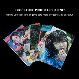 Nouveauté ! !! Protège-cartes KPOP HOLOGRAM de qualité supérieure, motif cœur jumeaux, 5000 pièces, épaisseur premium - Product Image 5