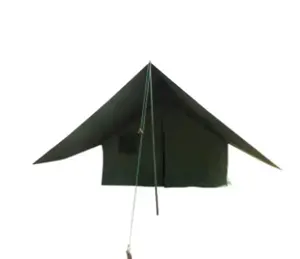 waterproof and rot proof 100% cotton canvas senior officer tent