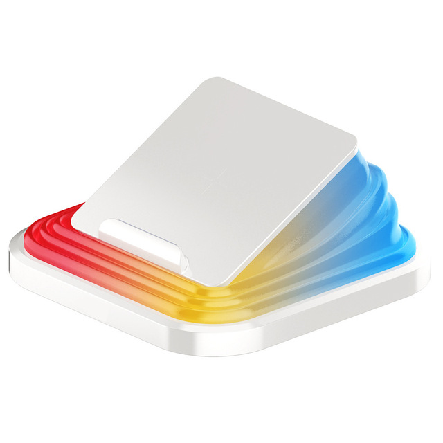 Magnetic Wireless Charging Stand 15W LED Wireless Charger Foldable Table Touch Lamp Light Night Charging Station