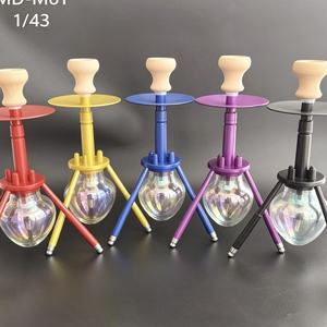 <b>Portable</b> Aluminum Alloy Hookah Glass Base Rocket Shape Shisha Chicha 1 Hose <b>Bar</b> Lounge Party - Product Image 5