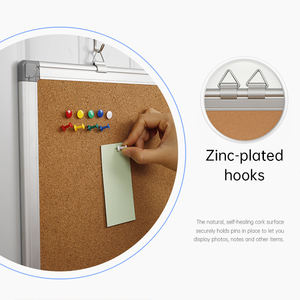 Juyusi — planche blanches suspendue, cadre <span class=keywords><strong>en</strong></span> aluminium au liège, produit de fabrication chinoise, vente <span class=keywords><strong>en</strong></span> gros - Product Image 5