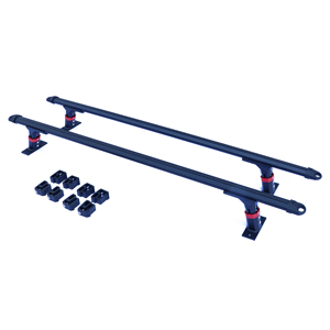 Barres transversales robustes en alliage d'aluminium pour benne de pick-up, capacité de charge 100 kg+, compatibles avec les couvertures de benne à enroulement, support de chargement universel - Product Image 2