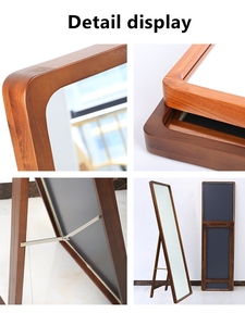 Miroir Personnalisé Grande Taille pour la Maison avec Cadre en Bois, Miroir sur Pied ou Mural Grande Hauteur, en Gros - Product Image 5