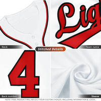 Maßgeschneiderte Baseball-Kardigan-Varsity-Jacke Personalisierte Letterman-Jacke Baseball-Trikot Team-Uniform mit Logo, Name und Nummer Bedruckt