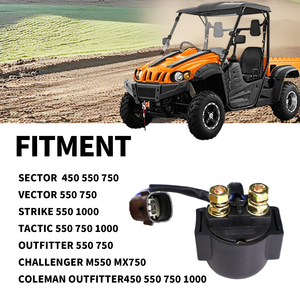 Nouveau relais de solénoïde de démarreur ATV/UTV adapté pour HISUN MSU MASSIMO TSC 450 550 <span class=keywords><strong>750CC</strong></span> P311001377050000 - Product Image 2