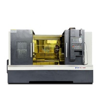Tour CNC TCK56 de haute précision à 2 axes, machine de tournage CNC horizontale plate, fabriqué en Chine