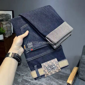 Custom OEM Jeans Vintage da <span class=keywords><strong>uomo</strong></span> a vita alta <span class=keywords><strong>pantaloni</strong></span> Harem a gamba larga <span class=keywords><strong>Cargo</strong></span> Jeans per <span class=keywords><strong>uomo</strong></span> Streetwear stile Hip Hop per la primavera inverno - Product Image 3