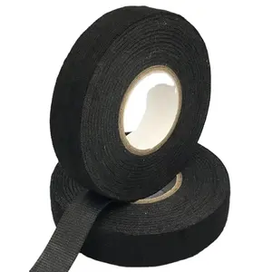 Insulation Tape Black High Temperature Resistant Automotive Wiring Harness Tape for Cable Harness Car Auto Heat Sound Isolation