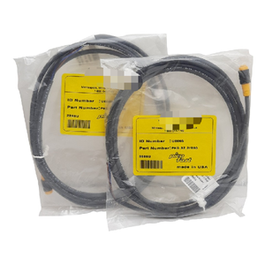 Lote de 2 unidades de cable PLC 3Z-2S90, conector hembra Picofast de 3 pines a cables voladores de 2m - Product Image 1